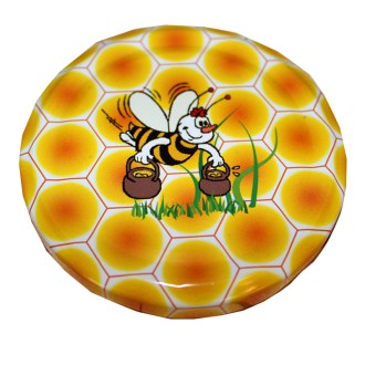 Mézes üveg tető TO 82 - Here Vili - 700 db - teljes doboz